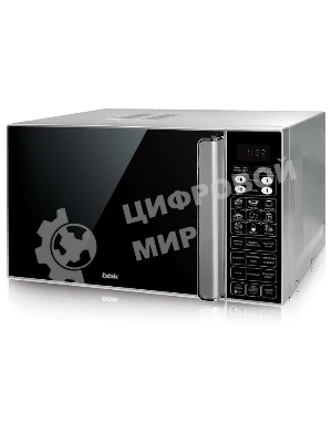 Микроволновая печь BBK 23MWC-982S/SB-M серебристый/черный, 23 л, 900 Вт, переключатели - сенсор
