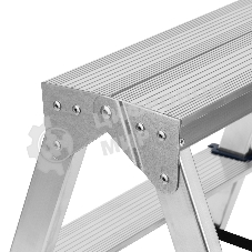 Стремянка Сибртех двусторонняя 2ст., алюминиевая