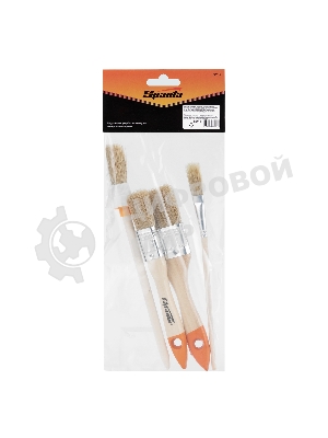 Набор кистей Sparta 4 шт. (плоские 3/4