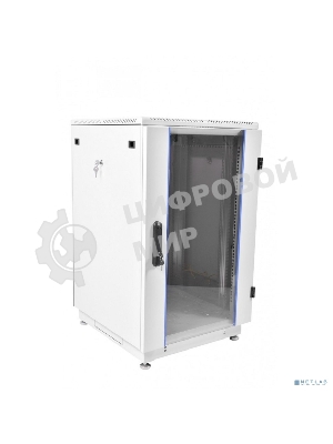 Шкаф ЦМО телекоммуникационный напольный 24U (600 600) дверь стекло