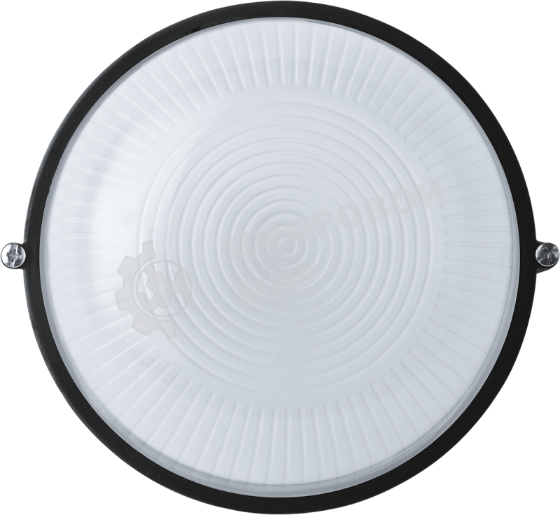 Светильник Navigator ЛОН NBL-R1-60-E27/BL 1х60Вт E27 IP54 (аналог НПБ 1301 черный круг 60Вт)