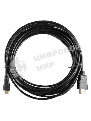 Кабель аудио-видео Buro mini-HDMI (m)/HDMI (m) 5м. черный