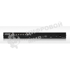 Переключатель электронный ATEN 8Port Cat 5 High Density KVM Over the NET