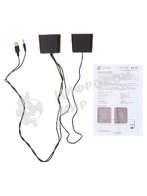 Акустическая система Oklick OK-331 2.0 черный 6Вт