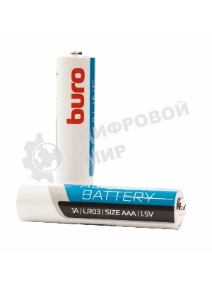 Батарея Buro Alkaline LR03 AAA (10шт) коробка