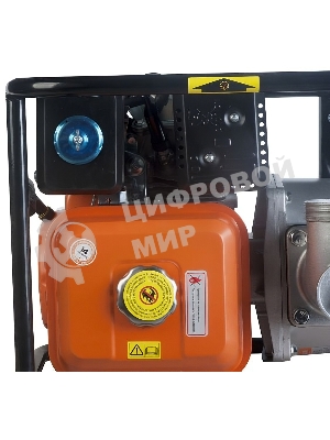 Бензиновая мотопомпа 7лс, 4-х тактн,1000л/мин,ЧИСТАЯ, напор 34м,бак 3,3л, d=80мм,Sturm! BP87101