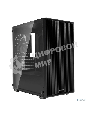 Компьютерный корпус XASTRA A307M 3BK Black mATX/Mesh/tempered glass/3x120мм PWM FC black fans/A307M-3FC12BK