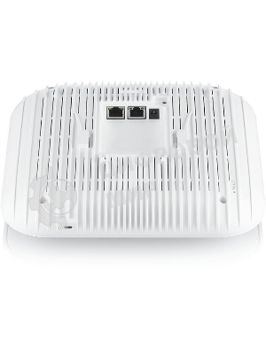 Гибридная точка доступа Zyxel NebulaFlex Pro WAX650S, W-Fi 6, 802.11a/b/g/n/ac/ax (2,4 и 5 ГГц), MU-MIMO, Smart Antenna, внутренние антенны 4x4, до 1200+2400 Мбит/с, 1xLAN 5GE, 1xLAN GE, PoE, защита о