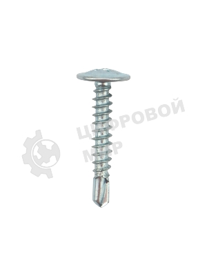 Саморез с прессшайбой Kranz ПШС сверло 4.2х25, короб (200 шт./уп.)