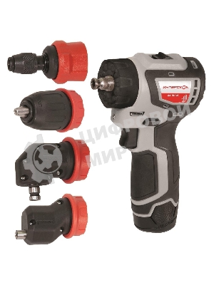 Дрель-шуруповерт ИНТЕРСКОЛ ДА-10/12В 36, 12 В, 2 Ач, 36 Нм, бесщеточный