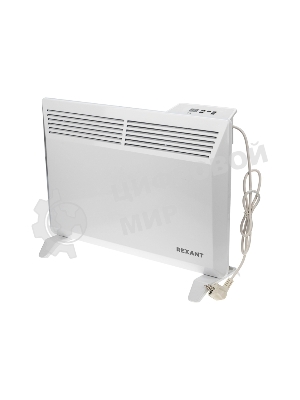 Конвектор электрический Rexant белый, 1000 Вт, 15 м2, термостат, дисплей