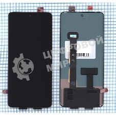 Дисплей для Motorola Edge 40 в сборе с тачскрином черный