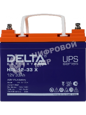 Батарея для ИБП Delta HRL 12-33 X 12В 33А·ч