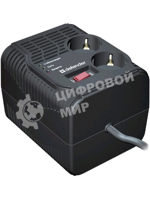 Стабилизатор, Defender AVR Typhoon 1000 максимальная мощность 320 Вт