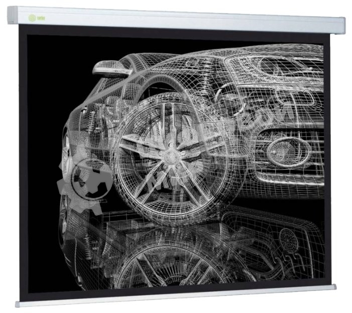 Экран Cactus 206x274см Wallscreen CS-PSW-206x274 4:3 настенно-потолочный рулонный белый