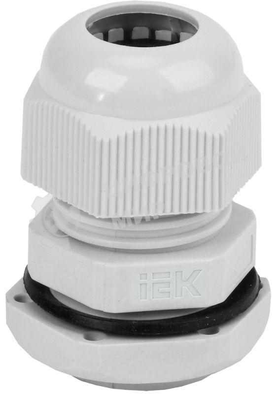 Сальник PG 11 диаметр проводника 7-9мм IP54 IEK IEK YSA20-10-11-54-K41