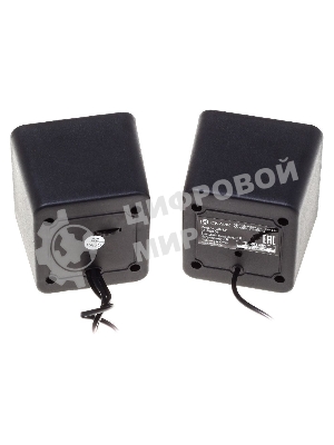 Акустическая система Oklick OK-331 2.0 черный 6Вт