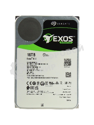 Жесткий диск Seagate 16Tb 7200RPM SATA 6Gb/S 256MB ST16000NM000J