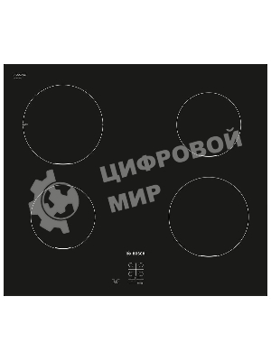 Индукционная варочная панель Bosch PUG611AA5E черный
