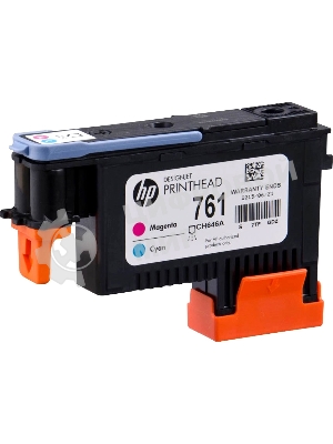 Картридж струйный HP 761 CH646A пурпурный/голубой печатающая головка для HP DJ T7100