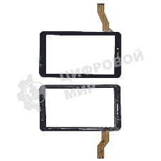 Сенсорное стекло (тачскрин) для Digma Plane 7 черное