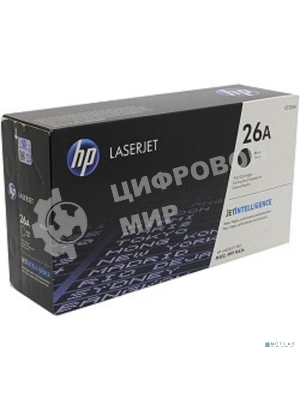 Тонер Картридж HP 26A CF226A черный для HP LJ Pro M402/M426 (3100 стр.)