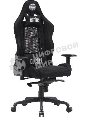 Кресло Cactus CS-CHR-MC04-BBK черный, экокожа