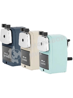 Точилка для карандашей механическая Deli E0620S, 1 отверстие, пластик, ассорти