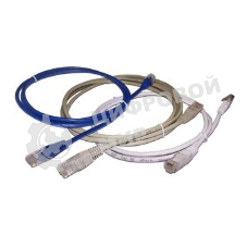 Патч-корд LANMASTER UTP TWT-45-45-3.0-BL вилка RJ-45-вилка RJ-45 cat.5е 3м синий ПВХ (уп.:1шт)