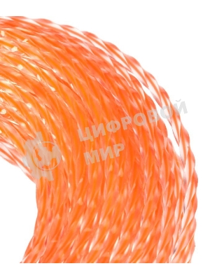 Леска для садовых триммеров Patriot Duoline d=2.4мм L=15м