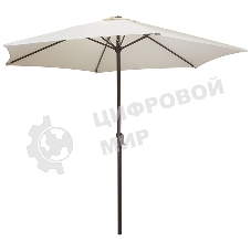 Зонт садовый Ecos GU-01 (бежевый) без крестообразного основания