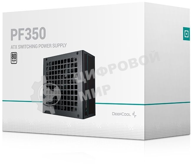 Блок питания Deepcool/GamerStorm PF350, 350Вт, 80 PLUS WHITE, 120мм, черный