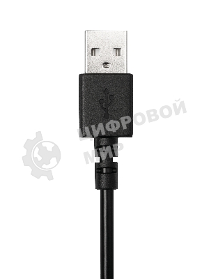 Гарнитура Logitech H390 чёрный, проводная, USB