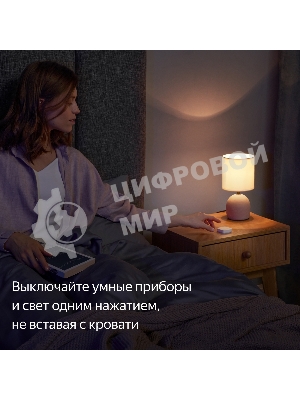 Кнопка звонка Беспроводная Яндекс Zigbee YNDX-00524