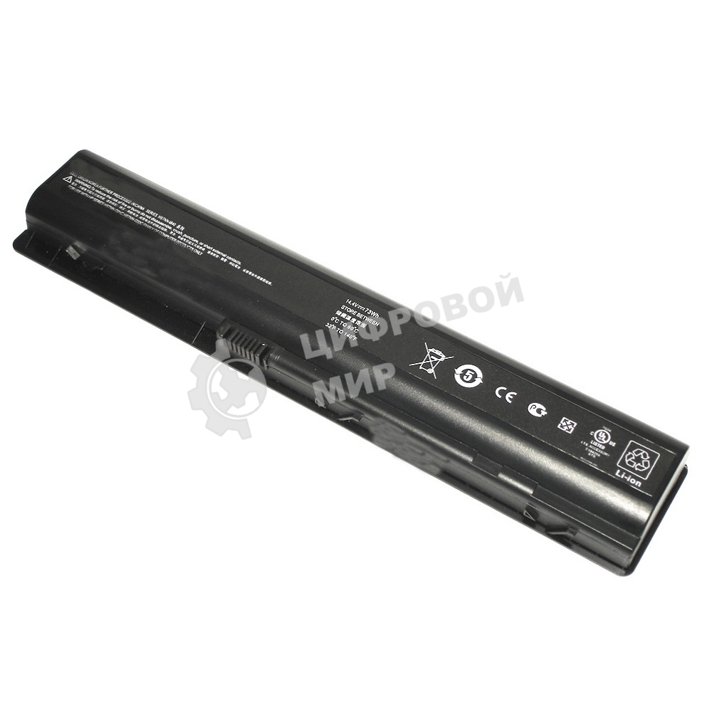 Аккумуляторная батарея для ноутбука HP Pavilion DV9000 14.4V 73Wh черный