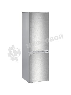 Холодильник Liebherr CUefe 3331-26 001 нержавеющая сталь двухкамерный 212/84л морозилка снизу