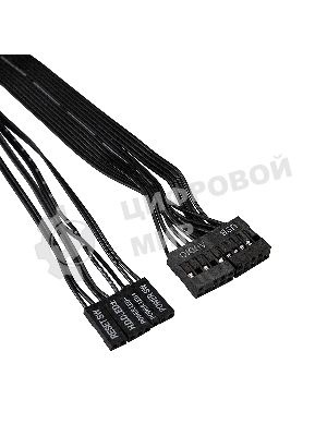 Компьютерный корпус Miditower ExeGate XP-332 Black, ATX, (без БП), 2*USB, Audio