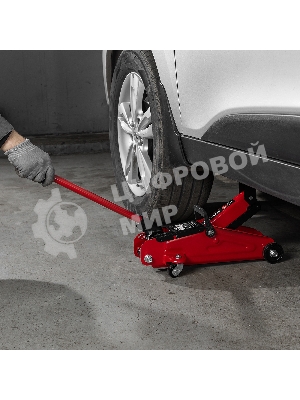 Домкрат гидравлический подкатной MTX 2 т, 140-340 мм