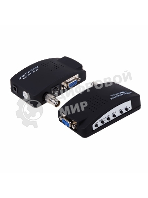 Конвертер Rexant BNC\RCA + S-video на VGA (в комплекте переходник гн. BNC – шт. RCA)