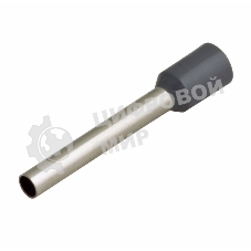 Наконечник штыревой втулочный изолированный Rexant F-18 мм 2.5 мм² (НШВи 2.5-18) синий