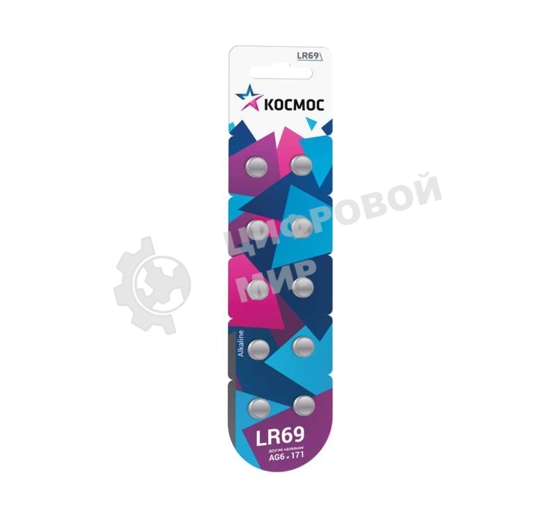 Элемент питания Космос алкалиновый 