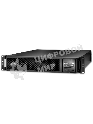 Источник бесперебойного питания APC Smart-UPS SRT, 1000VA/1000W, On-Line, Extended-run, Rack 2U (Tower convertible), черный