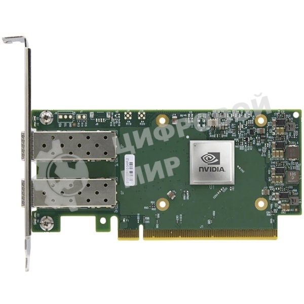 Сетевая карта Mellanox ConnectX-6 Dx EN adapter card, 100GbE, Dual-port QSFP28, PCIe 4.0 x16, Crypto and Secure Boot