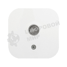 Розетка телевизионная Quteo TV БЕЛ Quteo Розетка TV БЕЛ