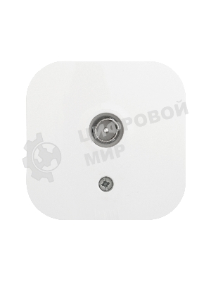 Розетка телевизионная Quteo TV БЕЛ Quteo Розетка TV БЕЛ