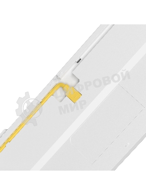 Клавиатура проводная A4Tech Bloody S87 Energy (S87 USB ENERGY WHITE) USB белый/желтый