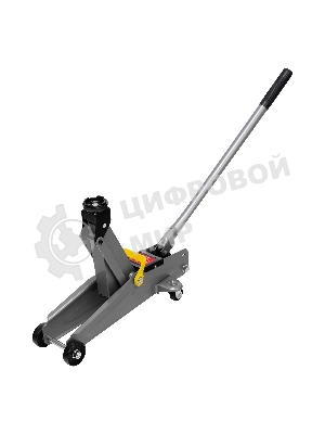 Домкрат Matrix гидравлический подкатный 2 т h подъема 135–385мм в пласт. кейсе master