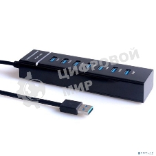 USB-концентратор USB KS-is KS-568 7 x USB 2.0 F в USB 3.0 Type A M с БП