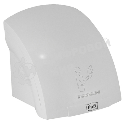Электросушитель для рук PUFF 8820 2кВт белый ABS пластик