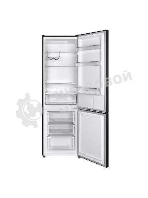 Холодильник Maunfeld MFF176SFSB черный двухкамерный 188/75л морозилка снизу, ручная разморозка